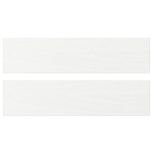 ENKÖPING เอียนเชอปิง หน้าลิ้นชัก, ขาว ลายไม้, 40x10 ซม.