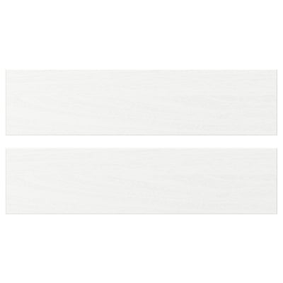 ENKÖPING เอียนเชอปิง หน้าลิ้นชัก, ขาว ลายไม้, 40x10 ซม.