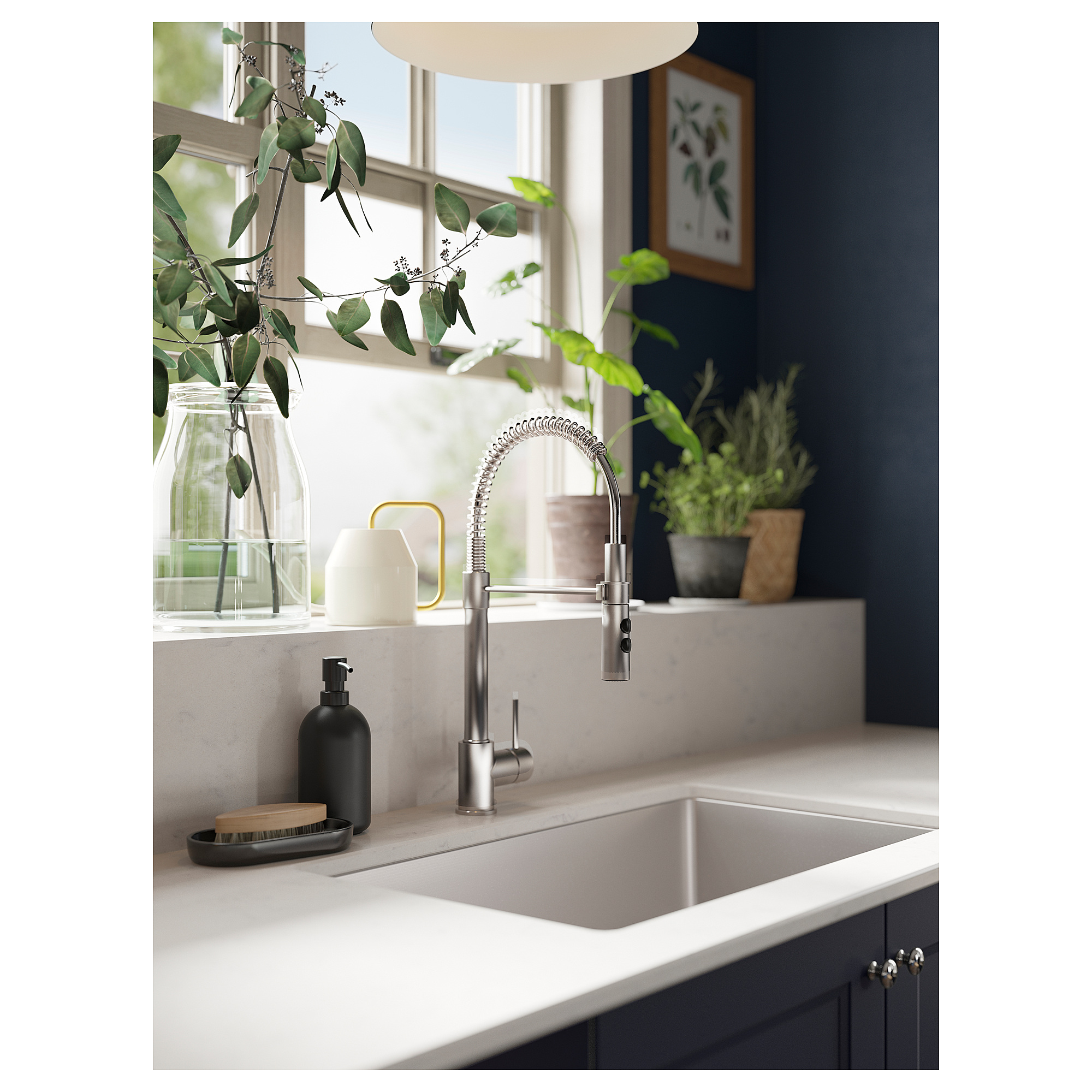 GANSJÖN กอนเชิน อุปกรณ์ห้องน้ำ3ชิ้น, ดำ