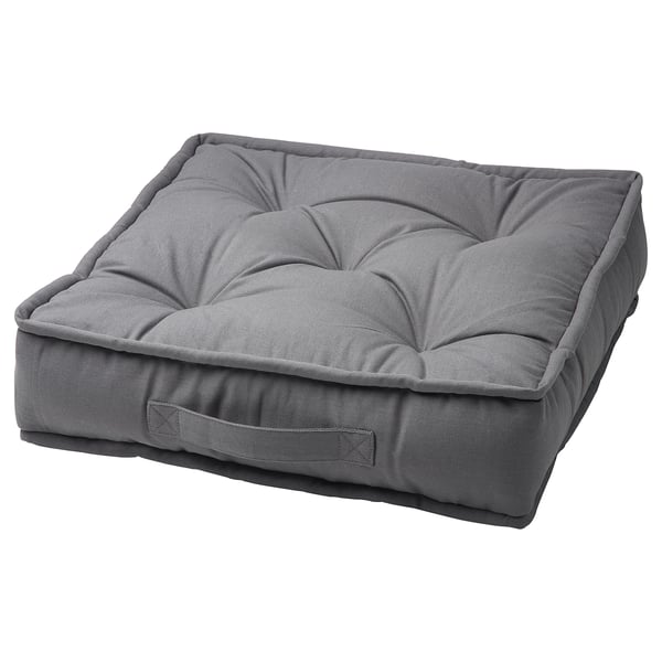 GURLI กูร์ลิ เบาะรองนั่ง, เทา, 45x45x10 ซม.