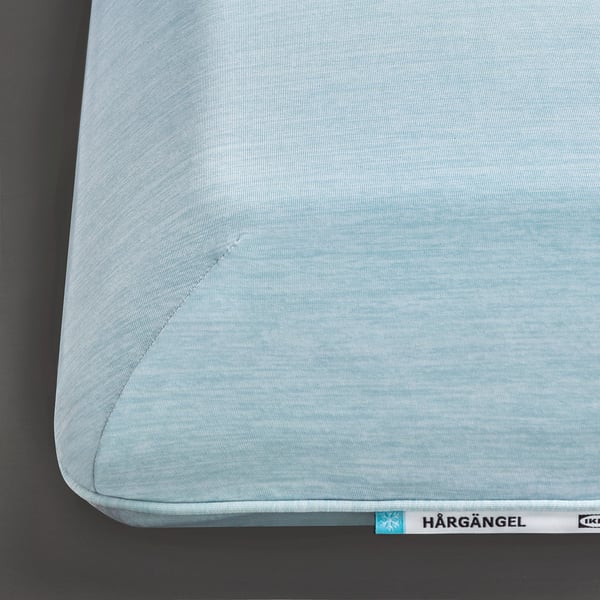 HÅRGÄNGEL ฮัวร์เยงเงล หมอนเออร์โกโนมิก นอนตะแคง/นอนหงาย, ฟ้าอ่อน, 41x71 ซม.