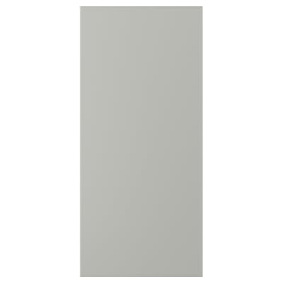 HAVSTORP ฮาฟสตอร์ป แผ่นปิดข้างตู้ครัว, เทาอ่อน, 39x86 ซม.