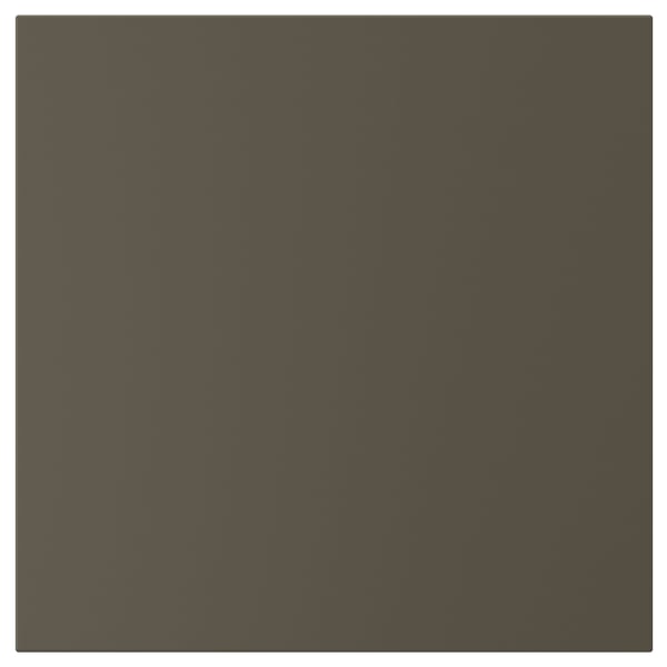 HAVSTORP ฮาฟสตอร์ป บานตู้, น้ำตาล-เบจ, 40x40 ซม.