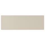 HAVSTORP ฮาฟสตอร์ป หน้าลิ้นชัก, เบจ, 60x20 ซม.