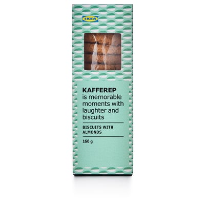 KAFFEREP คัฟเฟเรียป บิสกิตผสมอัลมอนด์
