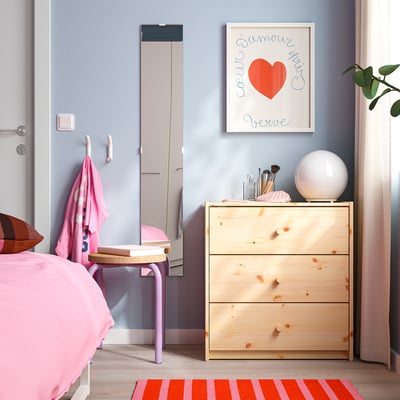 LÄRBRO ลาร์บรู กระจกเงา, 20x120 ซม.