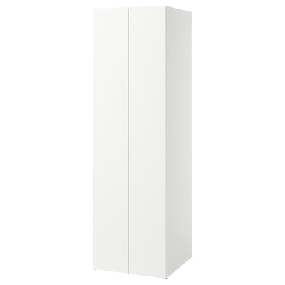 LASTARE ลัสตาเร โครงพร้อมบานตู้, ขาว, 60x62x200 ซม.
