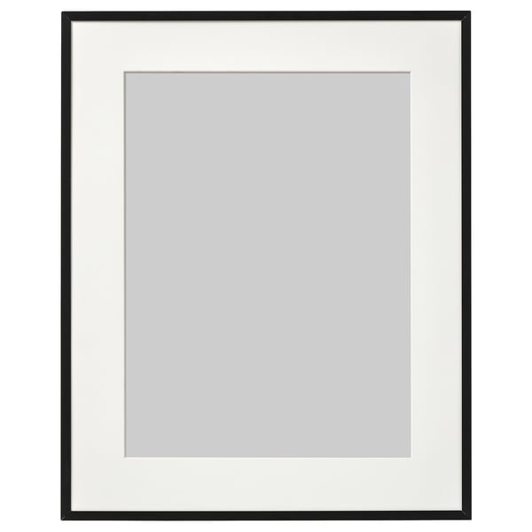 LOMVIKEN ลุมวีคเกน กรอบรูป, ดำ, 40x50 ซม.