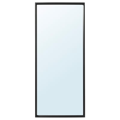 NISSEDAL นิสเซดอล กระจกเงา, ดำ, 65x150 ซม.