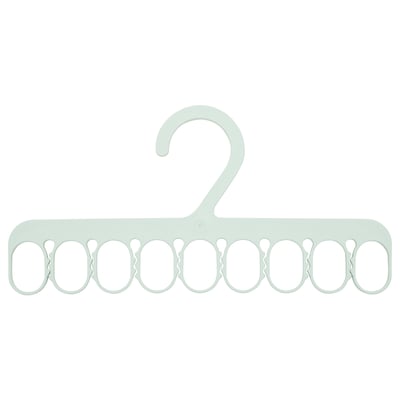 SLIBB สลีบบ์ ไม้แขวนผ้า 8 ตัวหนีบ, เขียว