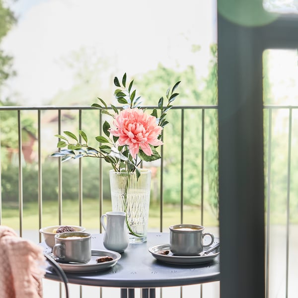 SMYCKA สมึคก้า ดอกไม้ประดิษฐ์, ใน/นอกอาคาร Dahlia/ชมพูอ่อน, 67 ซม.