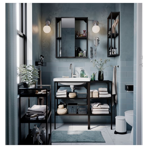 TOFTAN ทอฟทัน ถังขยะ, ขาว, 4 ลิตร