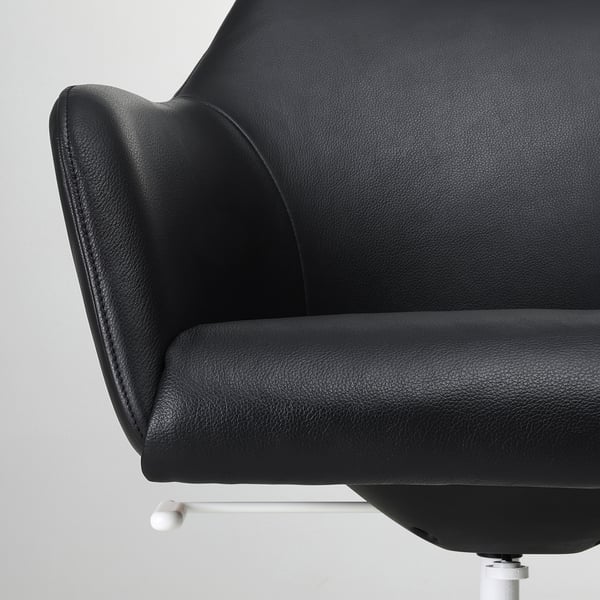 TOSSBERG ทอสส์เบรย์ / LÅNGFJÄLL ลองฟแยลล์ เก้าอี้ประชุม, กรานน์ ดำ/ขาว