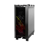 UPPSPEL อุปป์สเปียล์ ที่วาง CPU มีล้อเลื่อน, เทาเข้ม