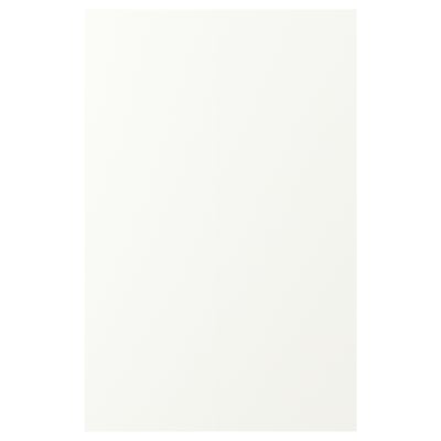 VALLSTENA วัลล์สเตียนา หน้าบานคู่สำหรับตู้ตั้งพื้นเข้ามุม, ขาว, 25x80 ซม.