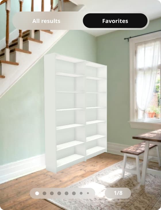 Favorite items and find “the one”