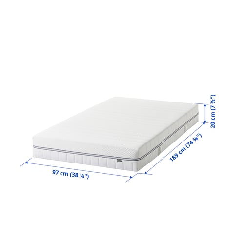 Illustration with measurements for the product: ÅBROTTEN.