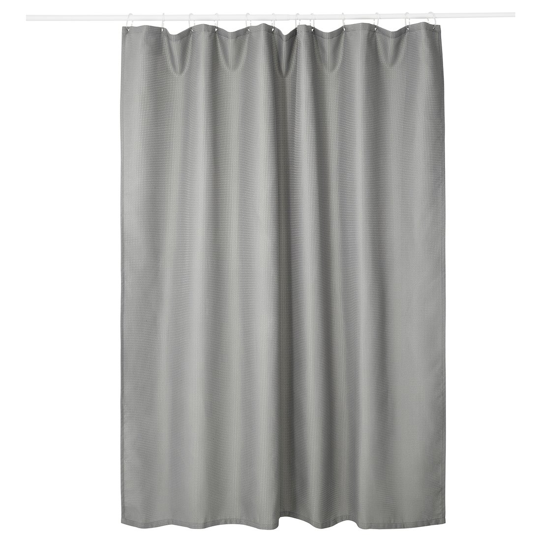 ADDARN Shower curtain, light blue, 71x71" IKEA