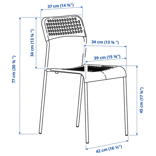 ADDE Chair, white