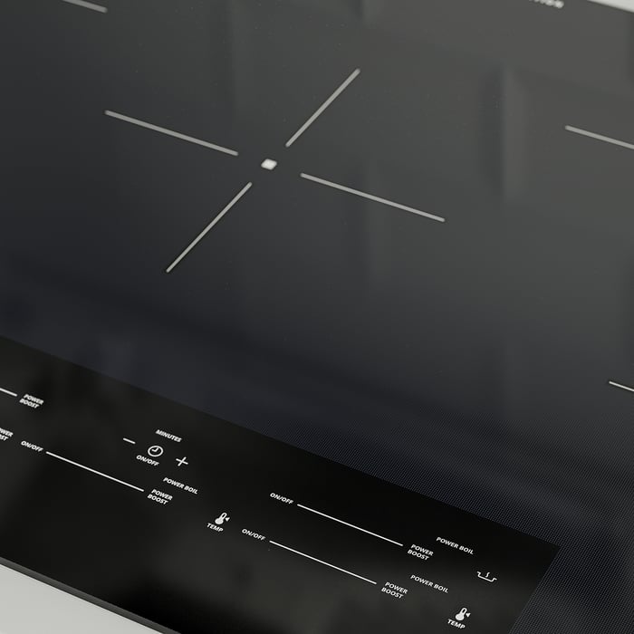 ÄLMESTAD induction cooktop, black, 36" IKEA