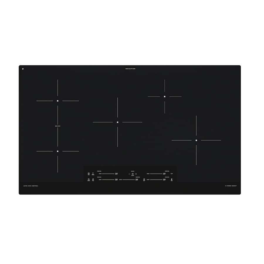ÄLMESTAD induction cooktop, black, 36" IKEA