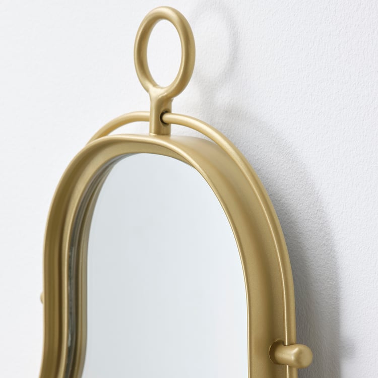 ÄNGABODA Mirror, gold, 167/8x11" IKEA