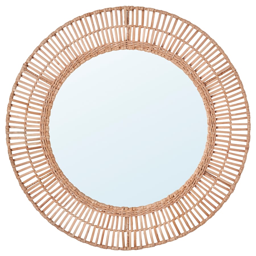ÄNGLARP Mirror, rattan26 3/8 "