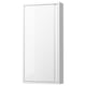 ÄNGSJÖN Wall cabinet with door, high gloss white, 18x6x37 "