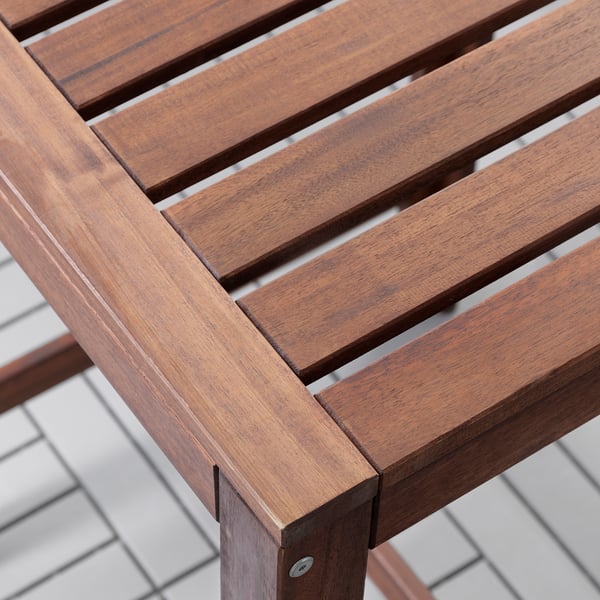 Applaro Bar Table Outdoor Brown Stained Ikea