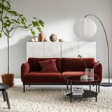 ÄPPLARYD Loveseat, Djuparp red-brown