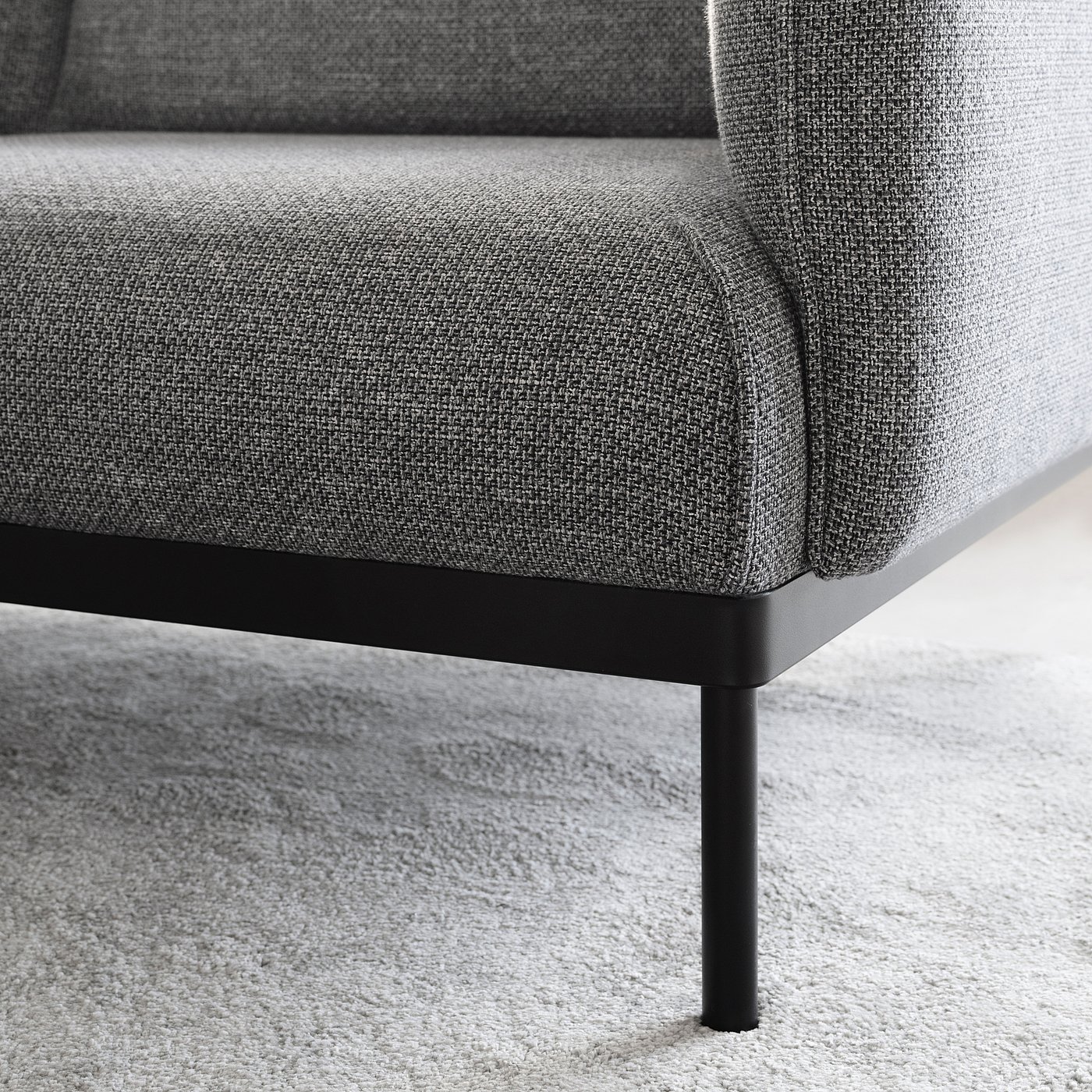 ÄPPLARYD sofa, Lejde gray/black - IKEA US