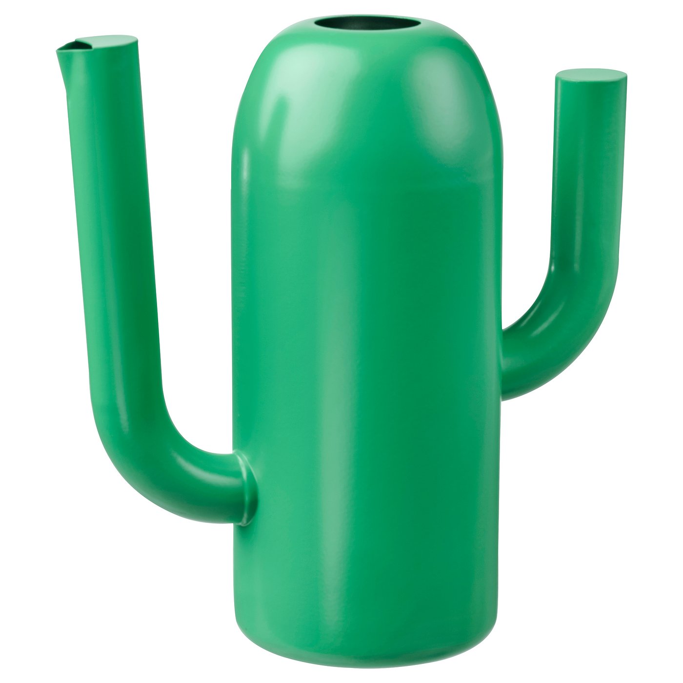 ÄRTBUSKE vase/watering can, bright green, 9 ½