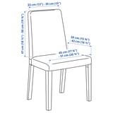 ÄSPHULT Chair cover, universal/gray