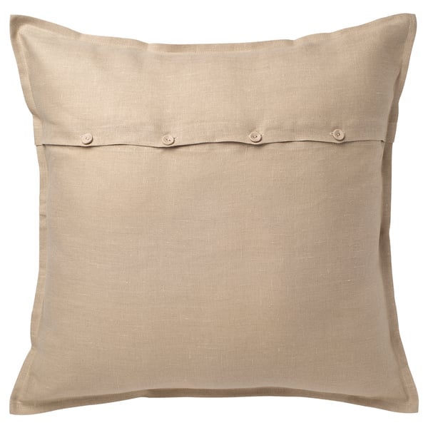 AINA Cushion cover, beige, 26x26 "