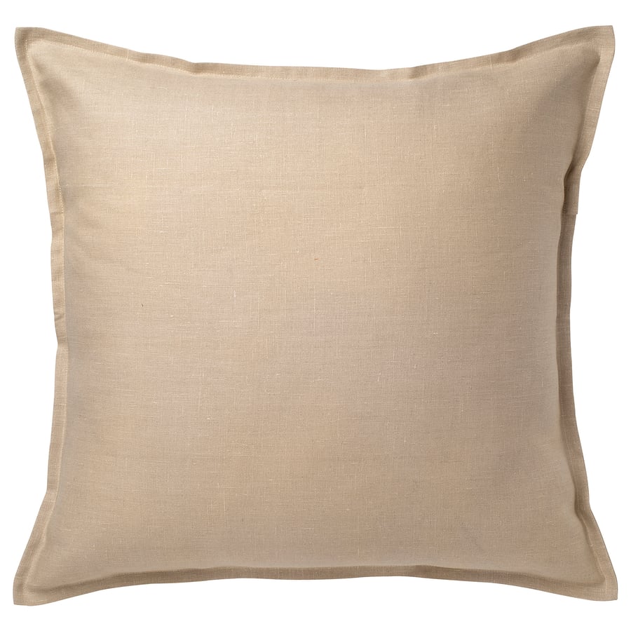AINA cushion cover, beige, 26x26" IKEA