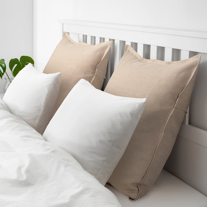 AINA cushion cover, beige, 26x26" IKEA