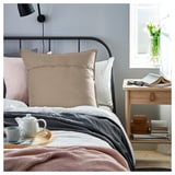 AINA Cushion cover, beige, 26x26 "