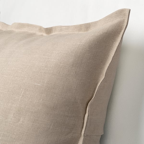 AINA Cushion cover, beige, 26x26 "