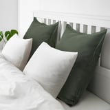 AINA Cushion cover, gray-green, 26x26 "