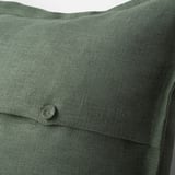 AINA Cushion cover, gray-green, 26x26 "