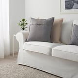 AINA Cushion cover, gray, 26x26 "