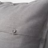 AINA Cushion cover, gray, 26x26 "