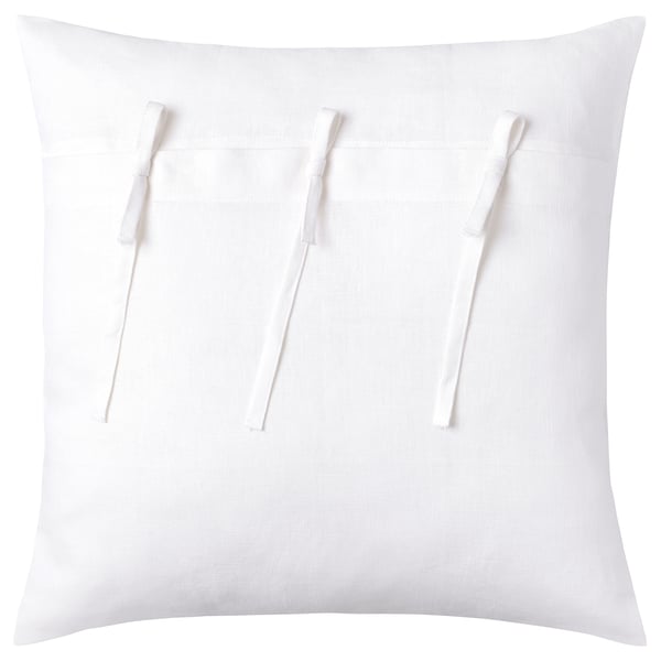 AINA cushion cover, white, 20x20" IKEA