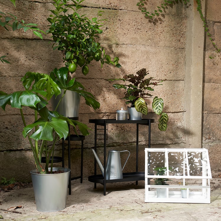 ÅKERBÄR plant pot, indoor/outdoor/galvanized, 9 ½" - IKEA
