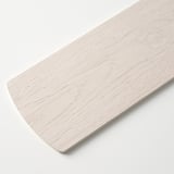 AKTERSTAGAD Ceiling fan with light, wood effect beige