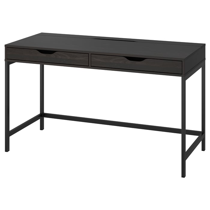 ALEX desk, blackbrown, 52x227/8" IKEA
