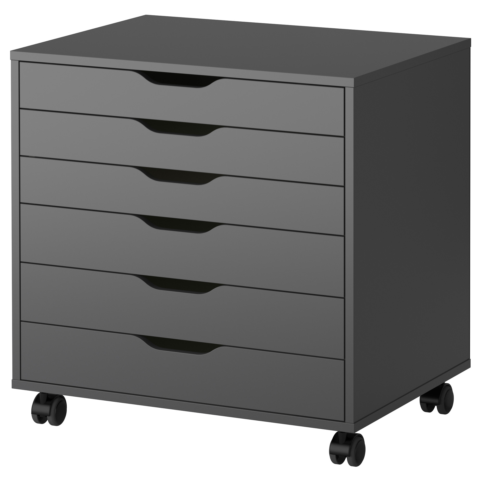 ALEX Drawer unit on casters, white, 26 3/8x26" IKEA