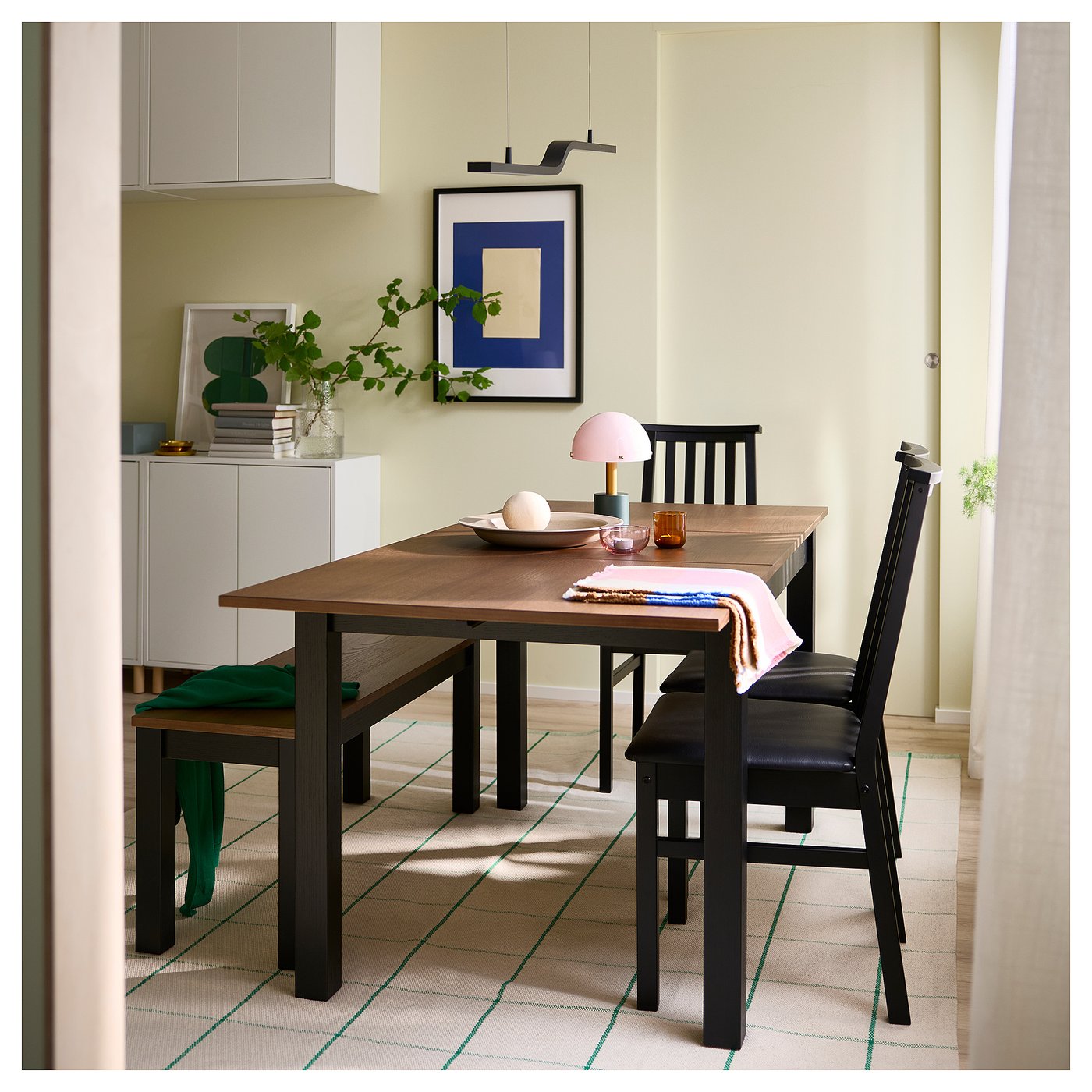 ÅLHULT chair, black/Bomstad black - IKEA