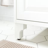ALMAÅN Leg, white, 4 1/2 "