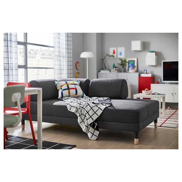 Almalie Throw Black White Ikea